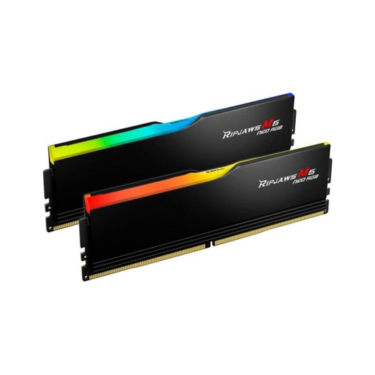 Memoria RAM G.Skill Ripjaws M5 RGB F5-6000J3038F16GX2-RM5NRK 32GB 2x16GB DDR5 6000MHz CL30 AMD EXPO RGB Multicolore