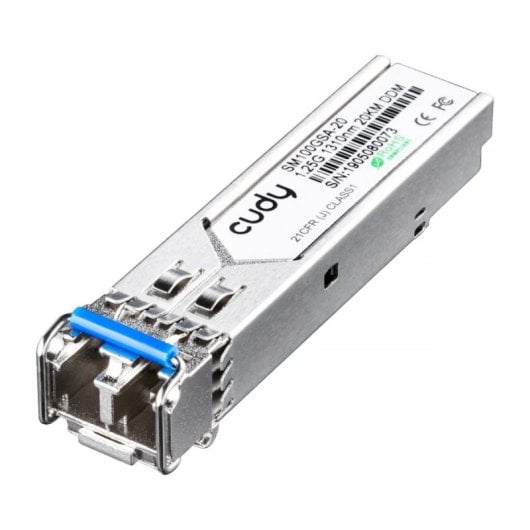 Tarjeta de Red Cudy SM100GSA-20 SFP 1250 Mbit/s 20 km Acero Inoxidable