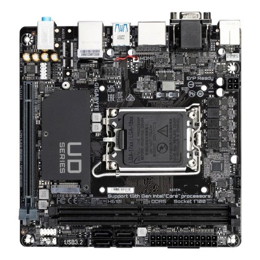 Motherboard GIGABYTE H610I Intel H610 LGA1700 DDR5 Mini-ITX kein WiFi RGB HDMI M.2