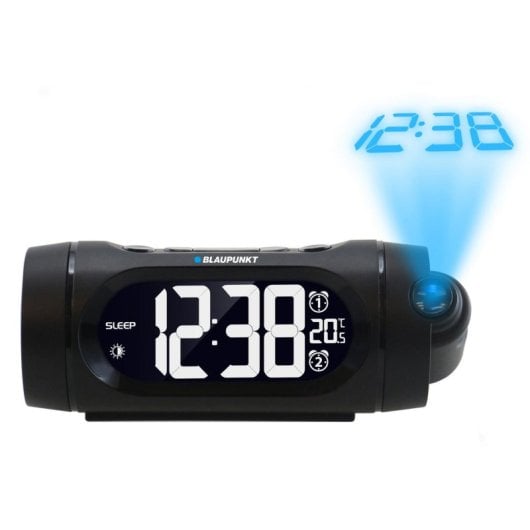 Radio-réveil Blaupunkt CRP9BK LED FM PLL projection USB Noir