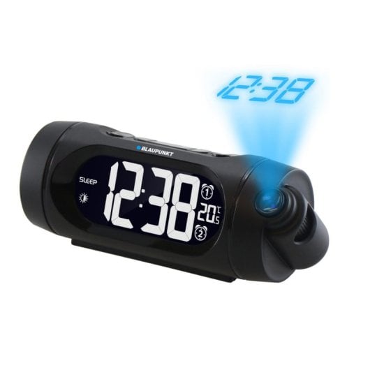 Radio-réveil Blaupunkt CRP9BK LED FM PLL projection USB Noir