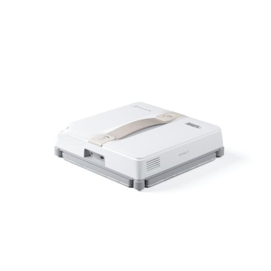 Robot Lavavetri Ecovacs WINBOT MINI aspirazione batteria compatto 63 dB beige bianco