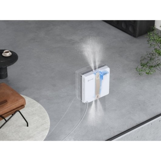Robot Lavavetri Ecovacs WINBOT MINI aspirazione batteria compatto 63 dB beige bianco