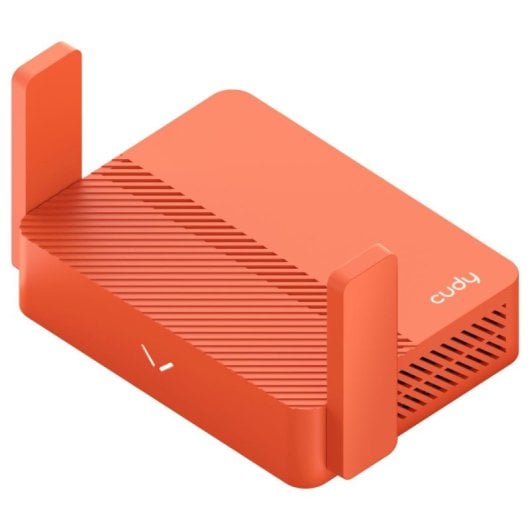 Router Cudy AC1200 Ethernet Fast 1200Mbps Naranja Antenas Externas USB VPN