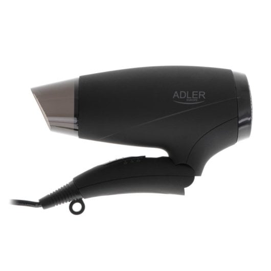 Asciugacapelli Adler AD 2266 1400W Nero Manico Pieghevole Cavo 1,82m