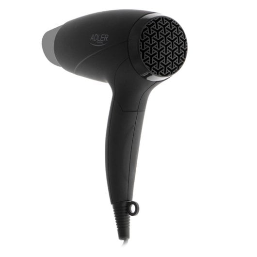 Asciugacapelli Adler AD 2266 1400W Nero Manico Pieghevole Cavo 1,82m