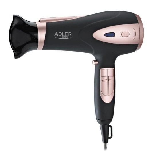 Asciugacapelli Adler AD 2248B Ionico 2200W 2 Velocità 3 Livelli Calore