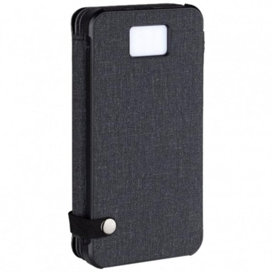 Power bank PowerNeed ES8000B 6W solar doble USB indicador capacidad linterna