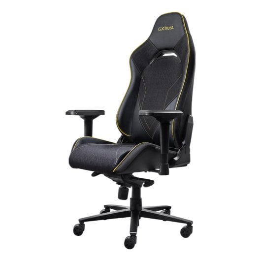 Chaise gaming Trust GXT 721 Ruya Pro base aluminium accoudoirs 4D tissu respirant