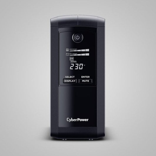 Sai CyberPower 700VA Batteria Piombo Acido 10 Minuti Display LCD Protezione AVR