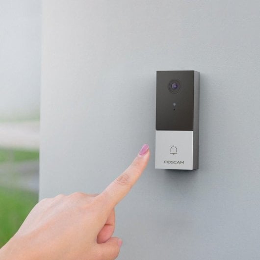 Videotimbre Foscam VD1 4MP 2K Visión Nocturna Exterior Detección IA