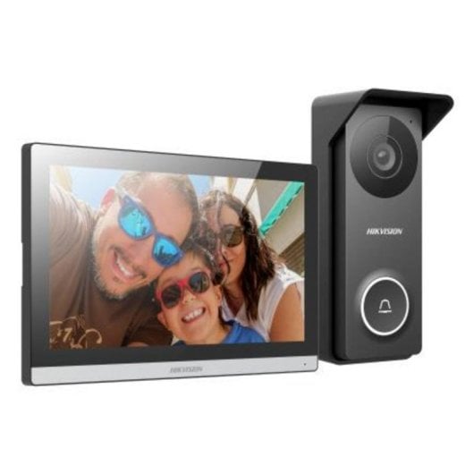 Videoportero WiFi Hikvision DS-KIS313-P Pantalla 7" HD 117° Visión Nocturna