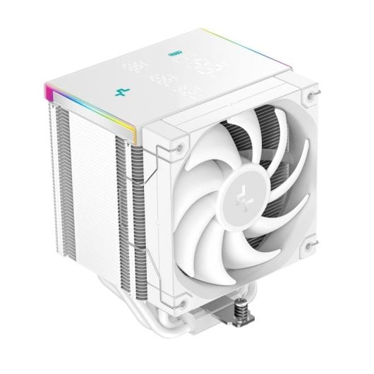 Kühllösung Luft DeepCool Socket AM4 AM5 LGA1200 120 mm AK500 Digital Pro WH ARGB Display