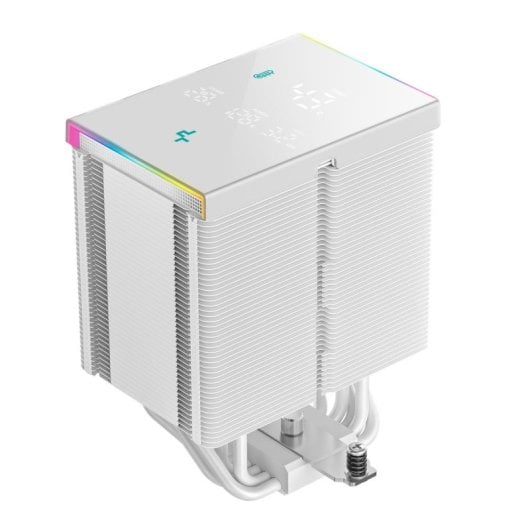 Kühllösung Luft DeepCool Socket AM4 AM5 LGA1200 120 mm AK500 Digital Pro WH ARGB Display