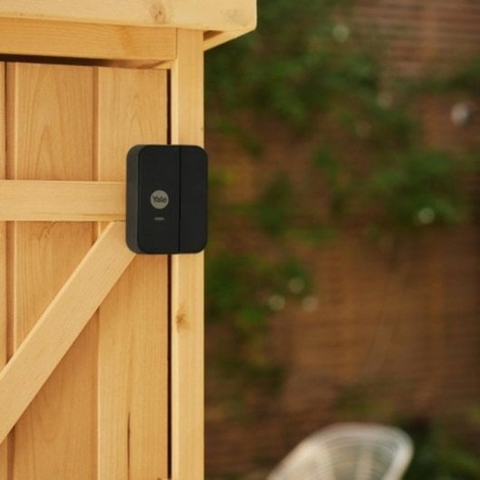 Contacto Externo para Porta ou Janela Yale Outdoor Compatível Smart Alarm Preto
