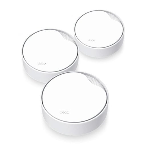 WiFi Mesh TP-Link 3 Nœuds 2402 Mbps 600 m² PoE Contrôle parental