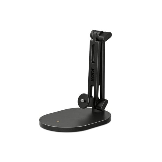 Support micro de bureau Rode DS2 base ronde ajustable métal noir