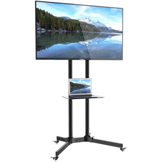Support TV Roline Techly ICA-TR6 30 à 65 pouces inclinaison réglable 60 kg Noir