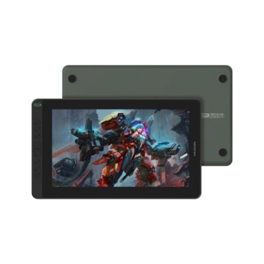 Tableta gráfica HUION Kamvas 13 verde Full HD IPS USB 8192 niveles