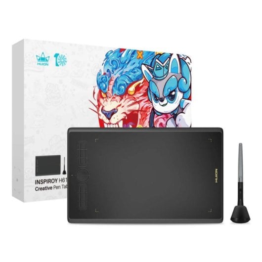 Tableta gráfica HUION H610X 5080 LPI 254 x 158.8 mm 8192 niveles