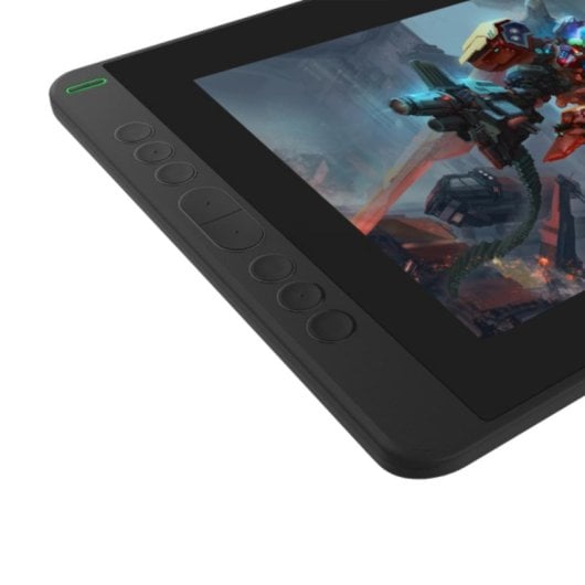 Tableta gráfica HUION Kamvas 13 violeta IPS Full HD 8192 niveles USB