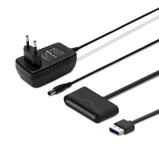 Adaptador Savio AK-39 USB 3.0 a SATA III para discos 2.5 y 3.5 pulgadas