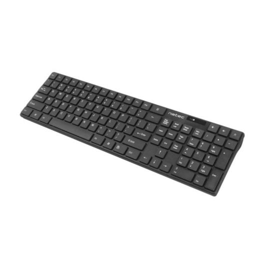 Teclado de membrana Natec Stingray QWERTY Inalámbrico US ratón incluido