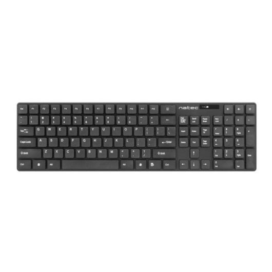Teclado de membrana Natec Stingray QWERTY Inalámbrico US ratón incluido