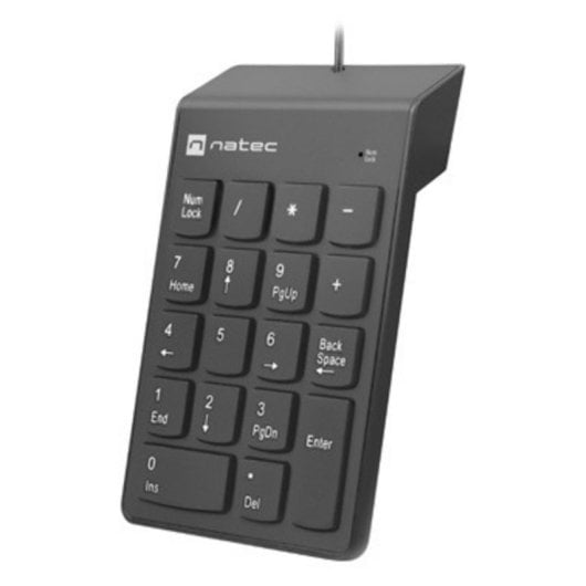 NATEC GOBY 2 Teclado de Membrana Compacto USB Layout Universal Preto