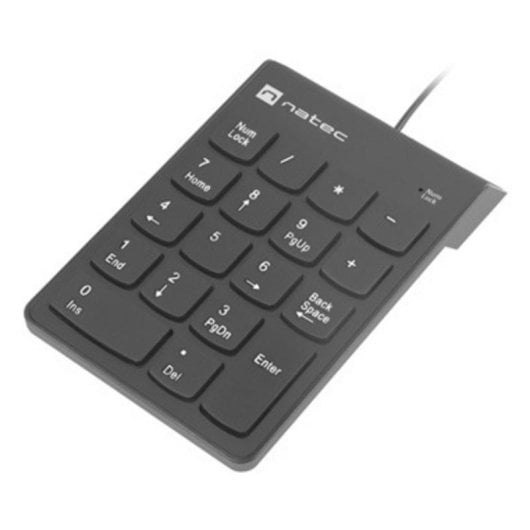 NATEC GOBY 2 Teclado de Membrana Compacto USB Layout Universal Preto