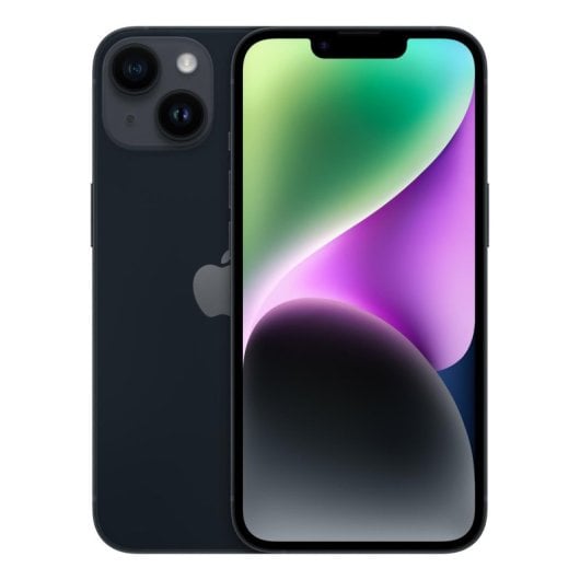 Apple iPhone 14 6GB 128GB 6.1" OLED 5G Dual SIM Kamera IP68 Schnellladung iOS 17 Schwarz