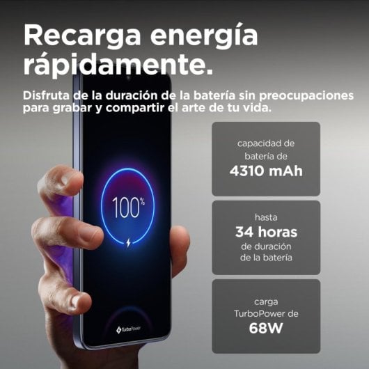 Motorola Edge 50 Neo 12GB 512GB 6.36" P-OLED 5G Dual SIM TurboPower IP68 Android 14 Gris