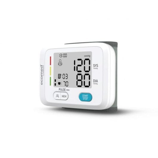 Tensiómetro Ecomed BW-83E antebrazo automático LCD 2 usuarios blanco
