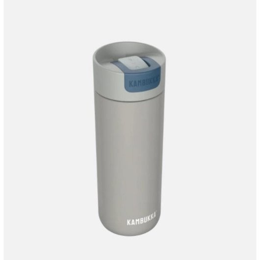 Garrafa térmica Kambukka Olympus 500 ml cinza isolamento 10h quente 20h frio