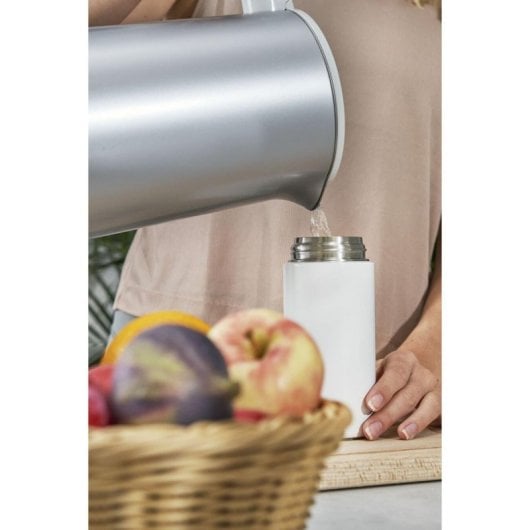 Termo infusor ZWILLING Thermo 0.42L acero inoxidable blanco/gris a prueba de fugas
