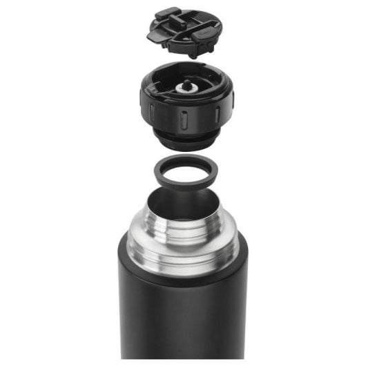 Termo ZWILLING Thermo 1L acero inoxidable negro tapa taza antigoteo