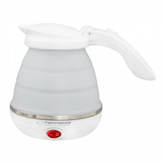 Hervidor Esperanza EKK023 0,5 L 750 W Blanco Plástico y Acero inoxidable