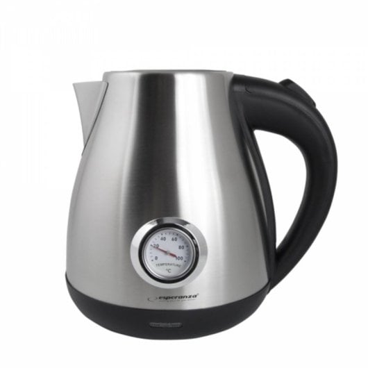 Hervidor Esperanza EKK029 1,7 L 2200 W Acero inoxidable y Plástico Negro
