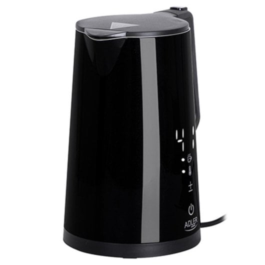 Bollitore Adler AD 1345 1,7 L 1850W Nero Touch LED Mantenimento Caldo
