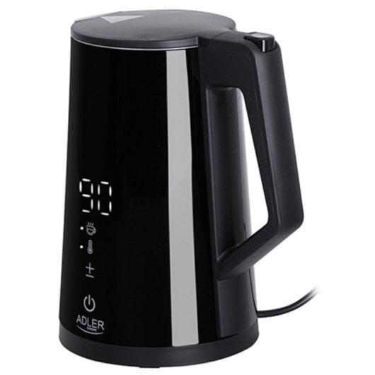 Bollitore Adler AD 1345 1,7 L 1850W Nero Touch LED Mantenimento Caldo