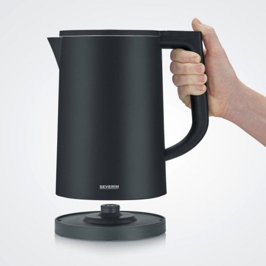 Bollitore Severin WK 3483 1,7 L 2200 W nero termostato doppia parete
