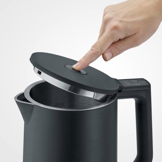 Bollitore Severin WK 3483 1,7 L 2200 W nero termostato doppia parete