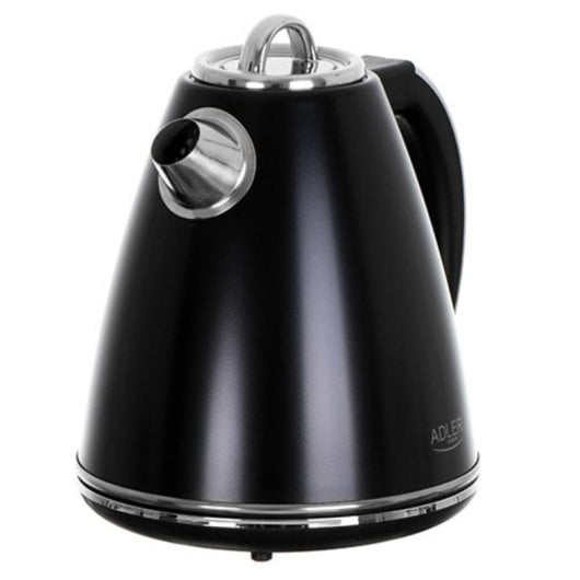 Bollitore Adler AD 1343 1,5 L 1850 W Acciaio Inox Nero Indicatore Acqua