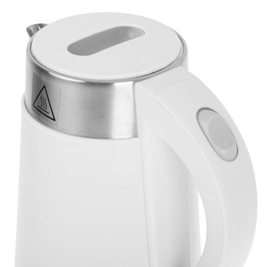 Bollitore Adler AD 1372W 0,6L 800W senza fili acciaio bianco