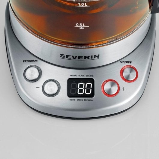 Bollitore Severin WK 3480 1,7L 3000W Termostato LCD Filtro Acciaio