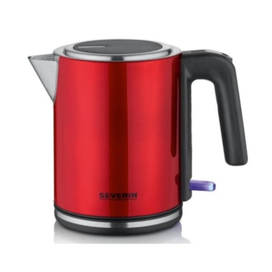 Bollitore Severin WK 3427 1L 2400W nero rosso senzacavo indicatore livello