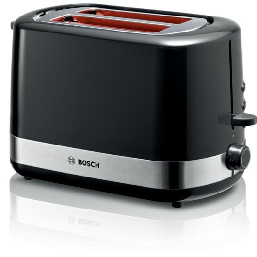 Torradeira Bosch TAT6A513 2 fatias Preto Inox 800W bandeja migalhas