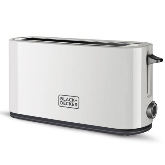 Torradeira Black & Decker BXTO1001E 1 Fenda 1000W Plástico Branco Funções Avançadas