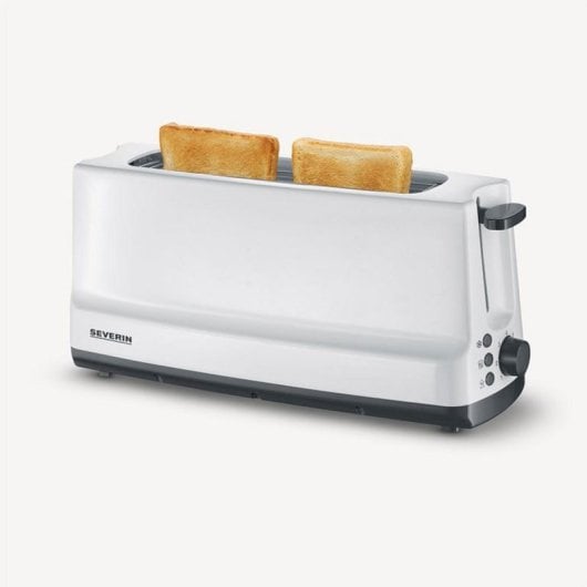 Tostapane Severin AT 2232 2 Fette Grigio Bianco 800 W Con Funzione Scongelamento