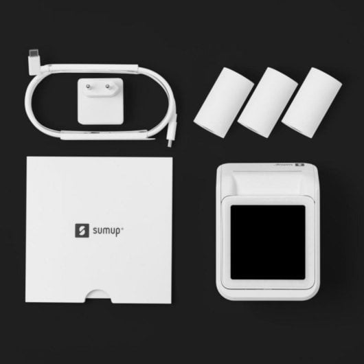 Terminal de paiement SumUp Solo avec imprimante et connectivité 4G Wi-Fi Bluetooth